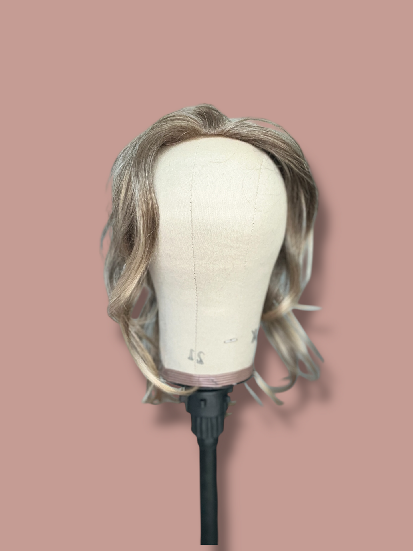 Custom made Human Hair Topper
