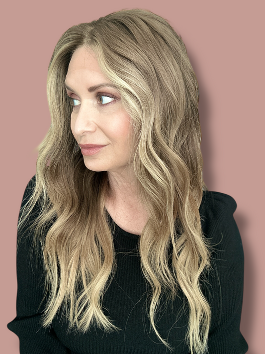 Bronde Lace Front Silk Top Wig