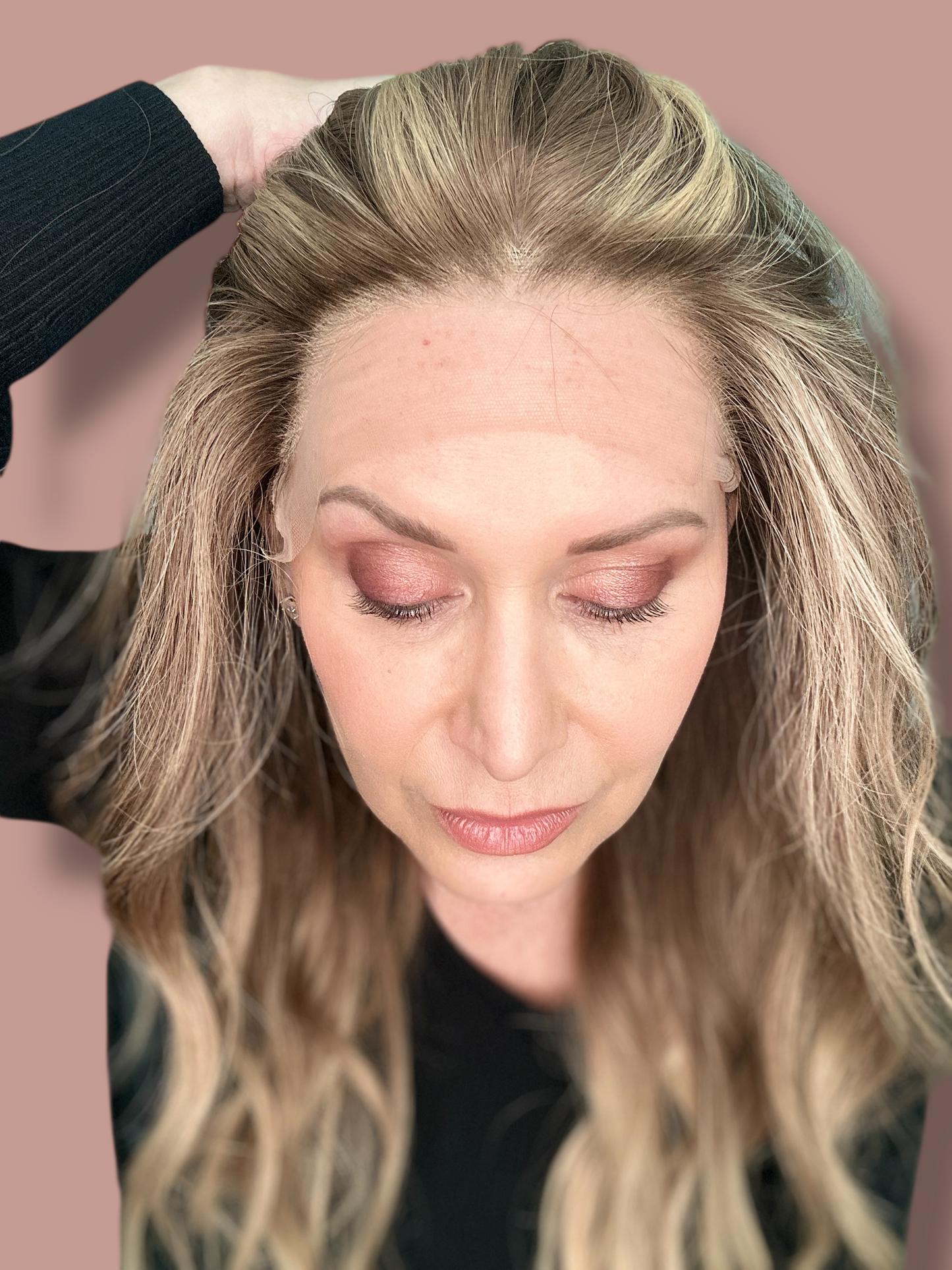 Bronde Lace Front Silk Top Wig