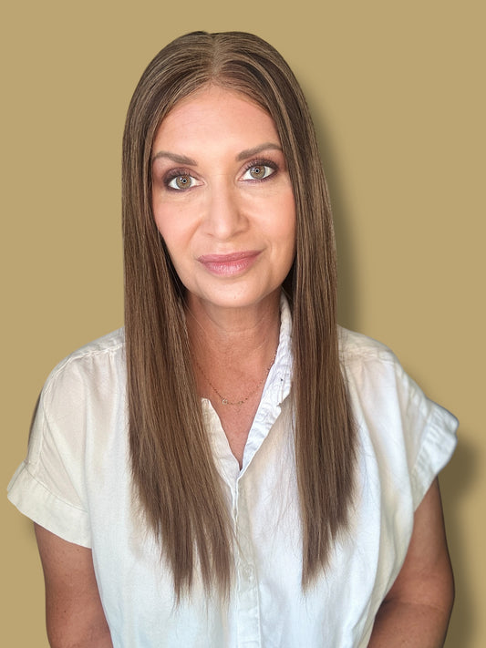 Le Beauty Human Hair Topper lace-front