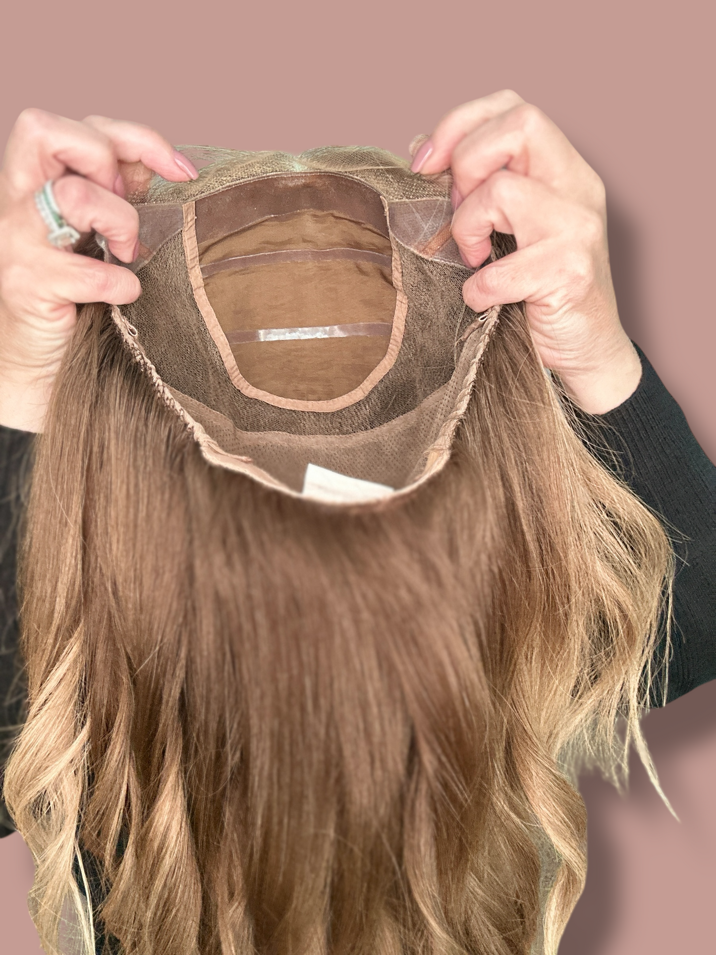 Bronde Lace Front Silk Top Wig